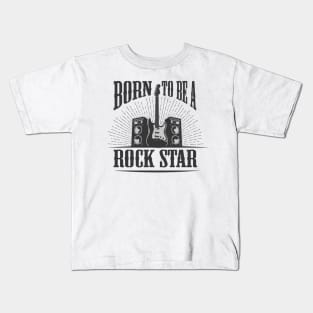 'Born to be a Rock Star' Cool Music Gift Kids T-Shirt